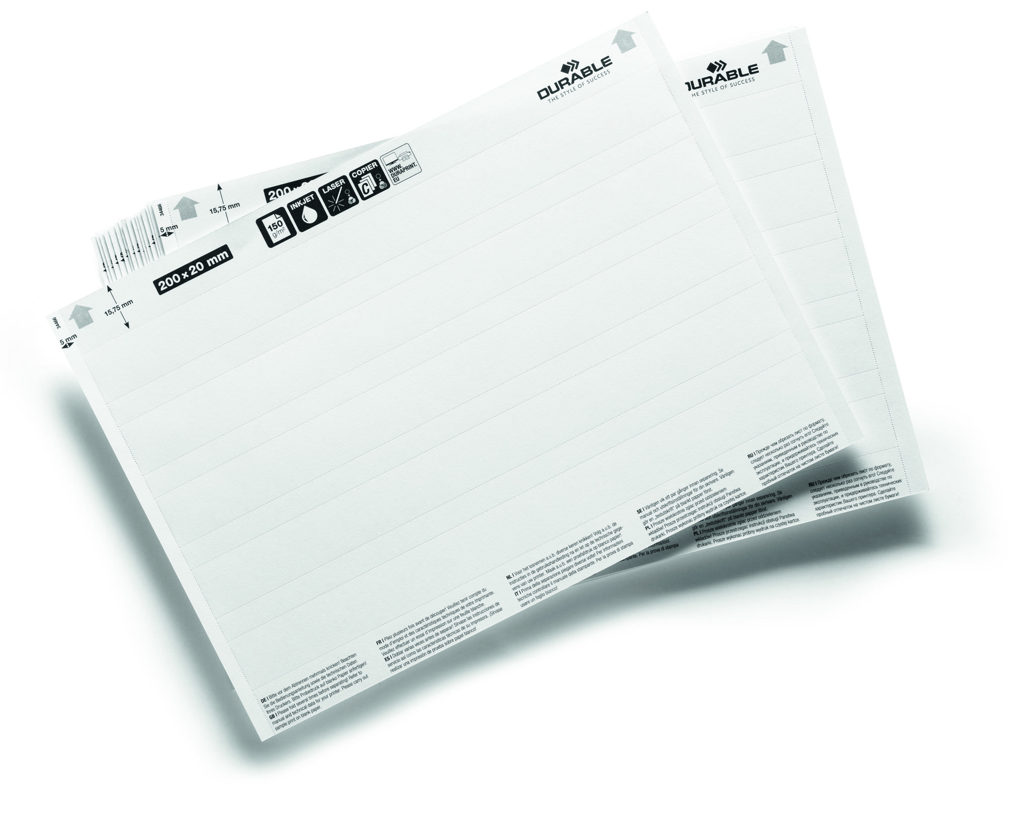 DURABLE Einsteckschilder